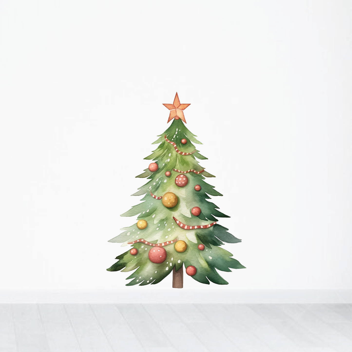 Christmas Tree Wall Decal
