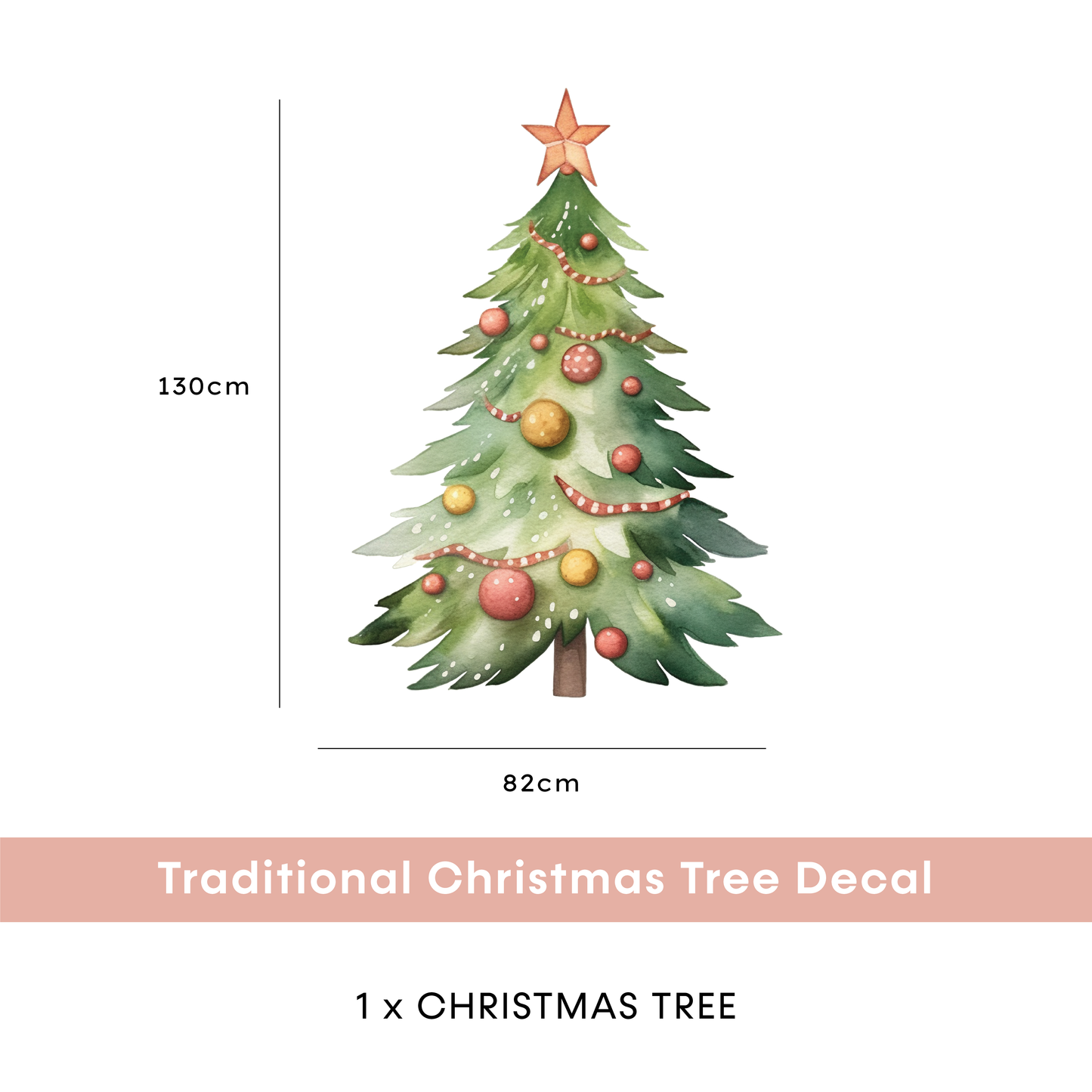Christmas Tree Wall Decal