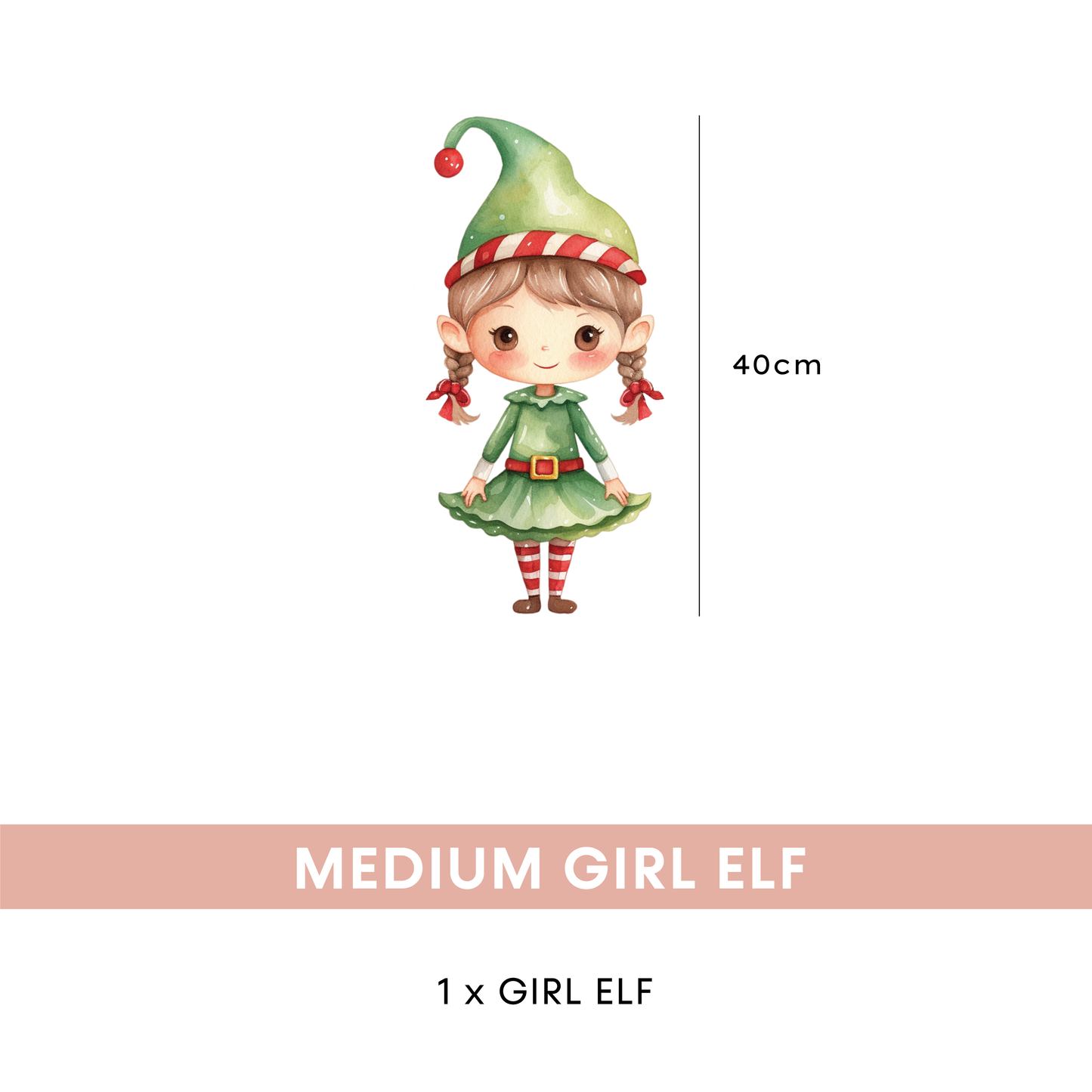Elves Wall Decals Set