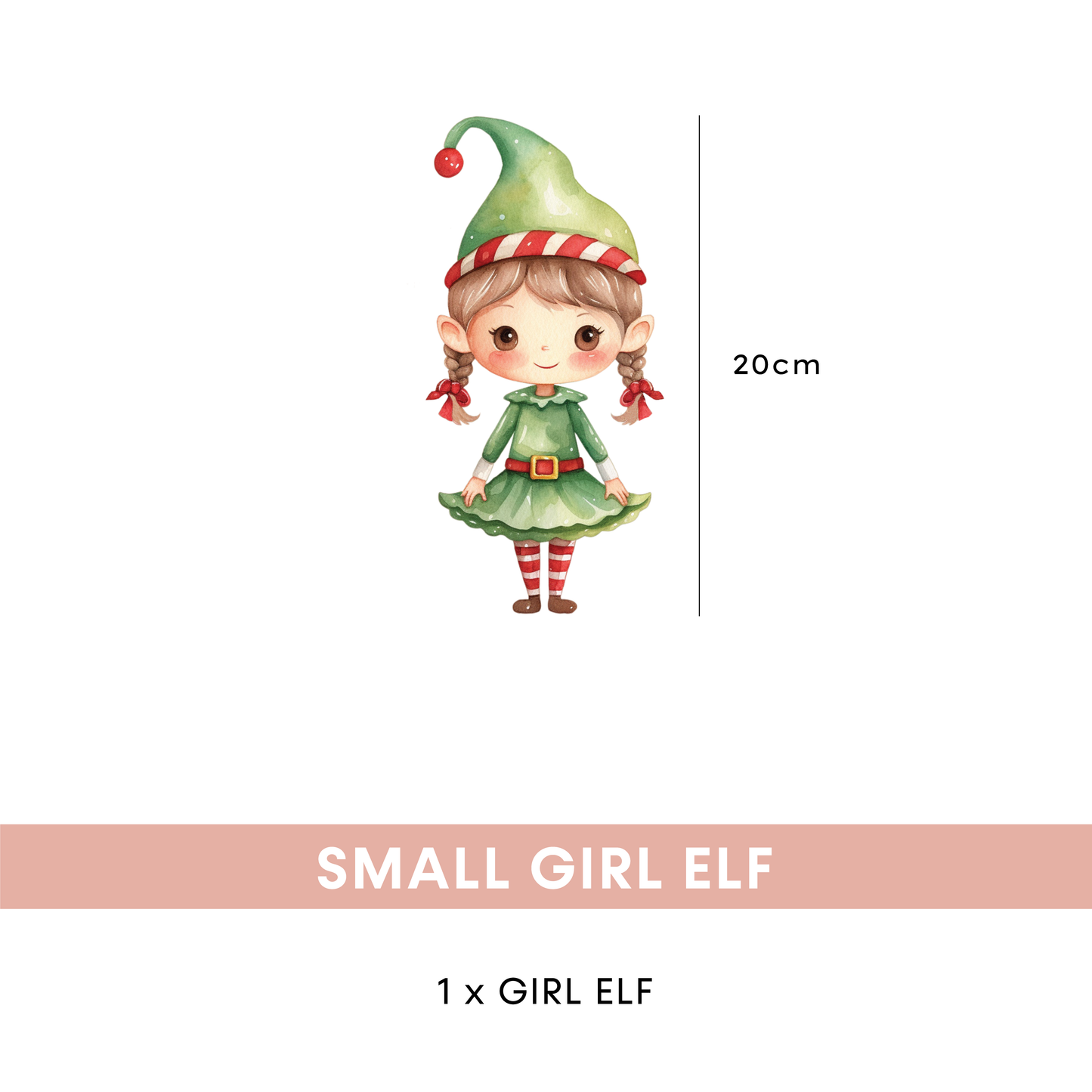 Elves Wall Decals Set