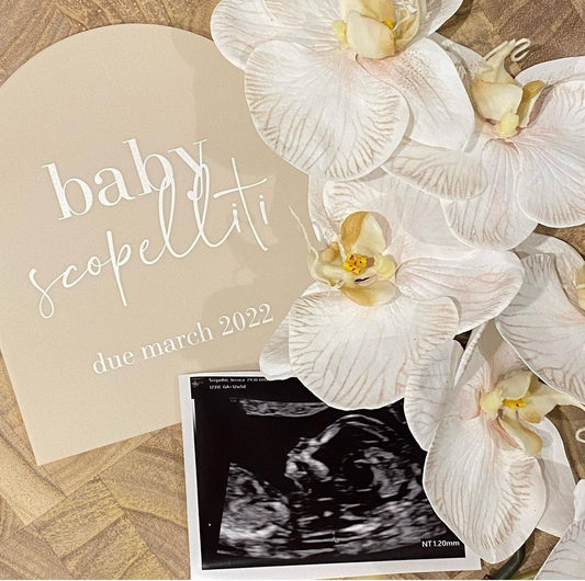 Announcement Plaque - Design 2