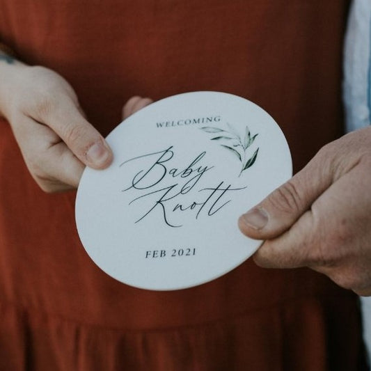 Announcement Plaque - Design 1