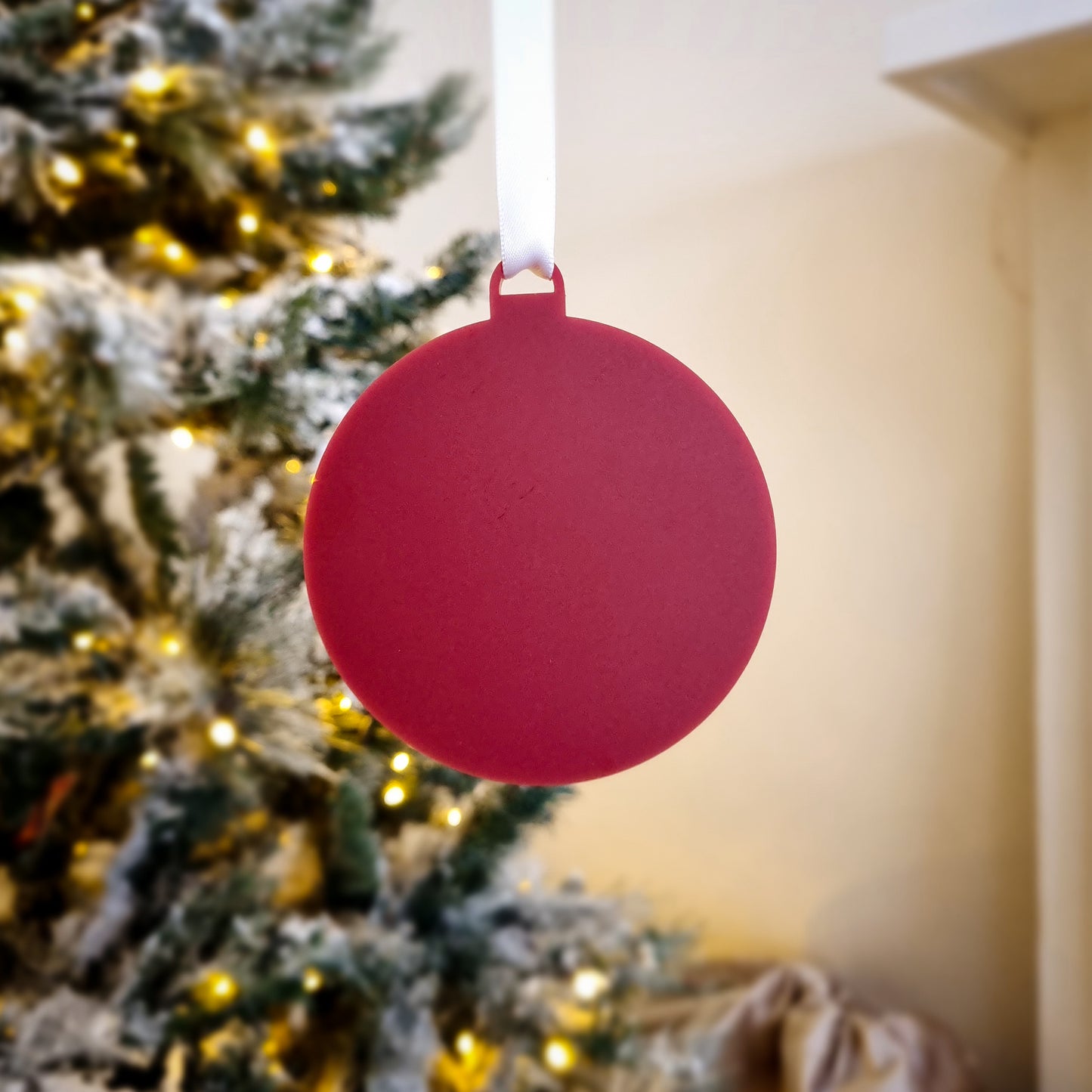 Personalised Mr & Mrs Bauble