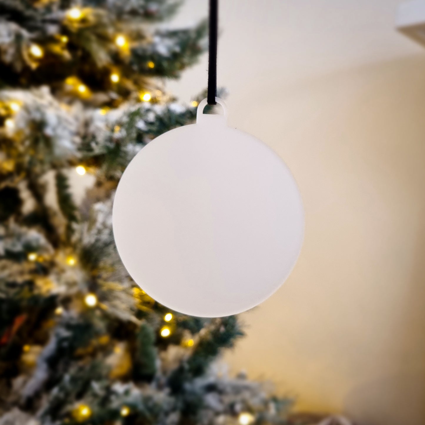 Personalised Mr & Mrs Bauble
