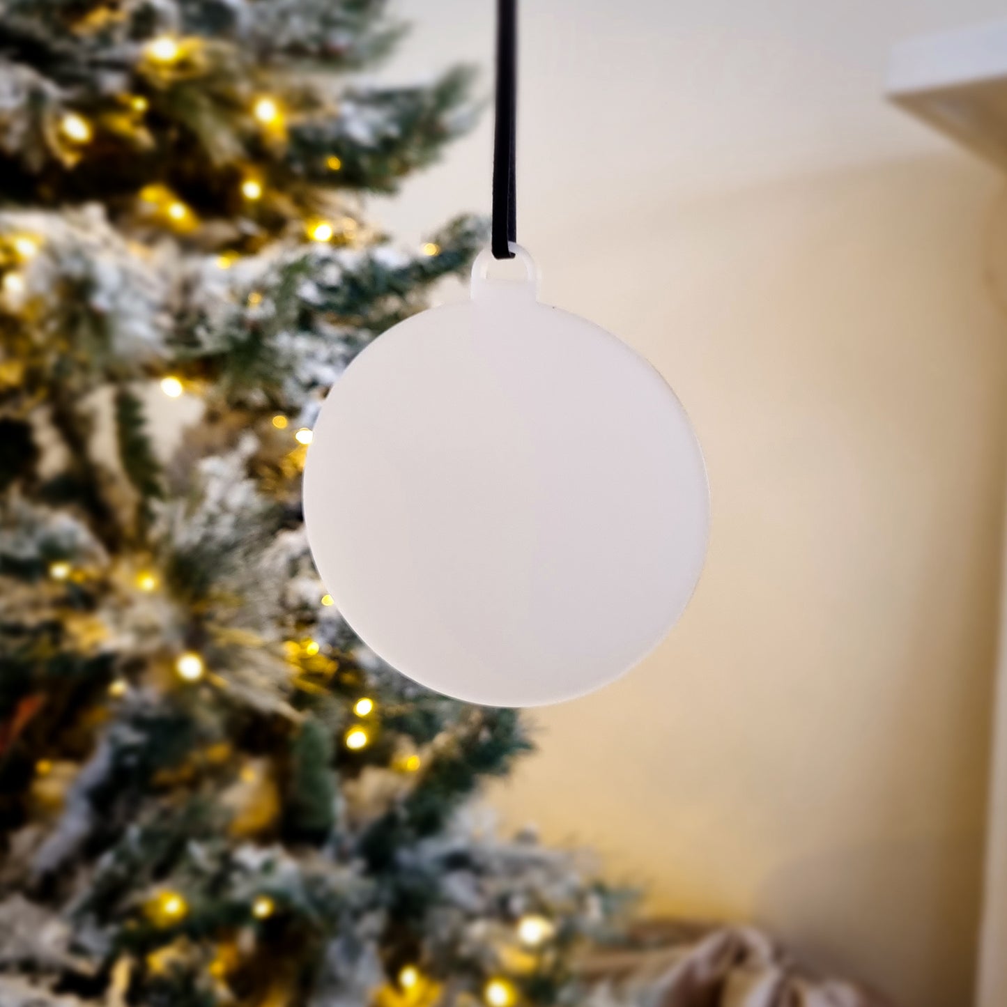 Personalised Mr & Mrs Bauble