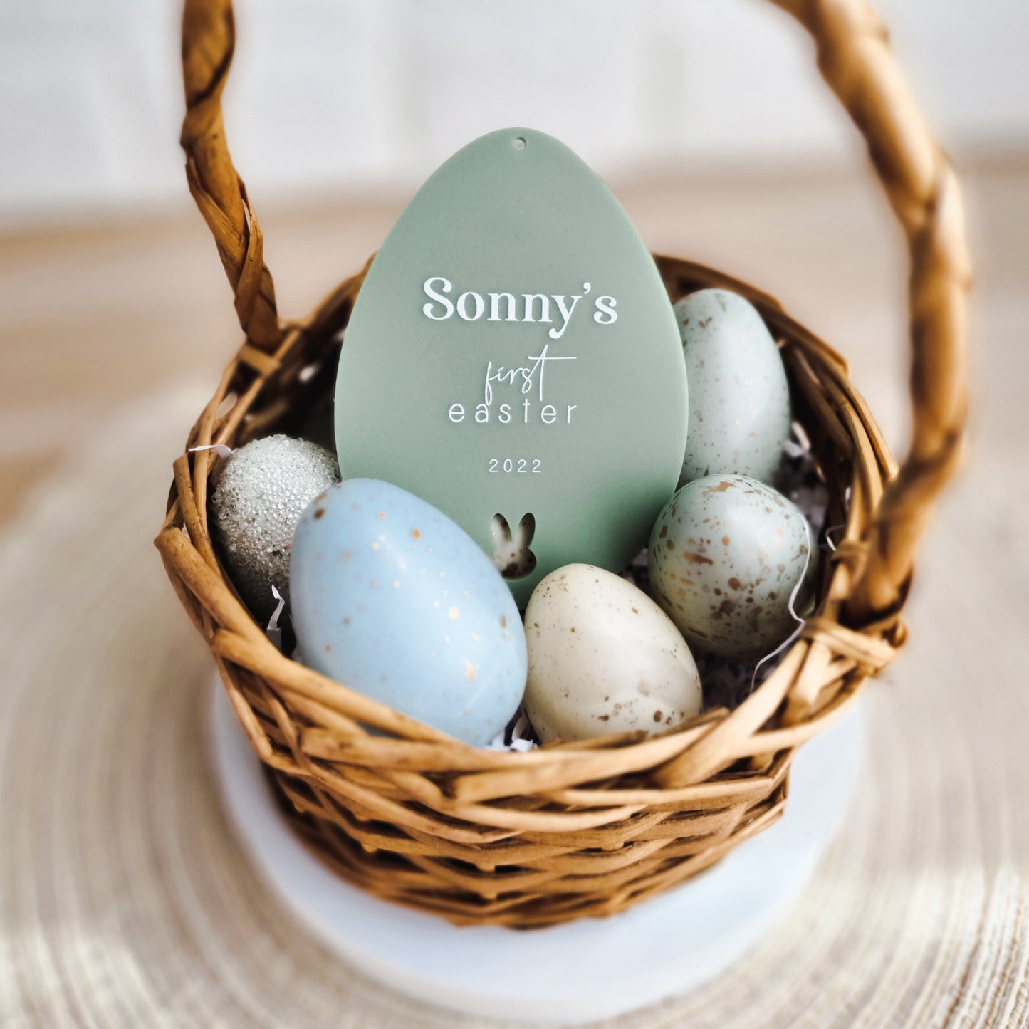 My First Easter Bunny Plaque