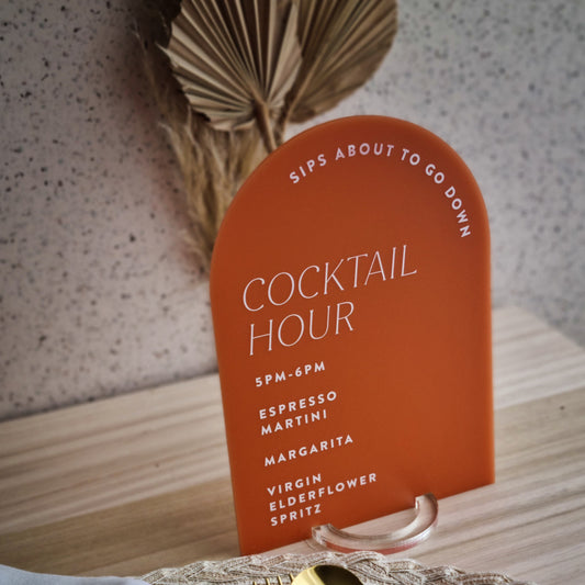 Arch Sign with Stand