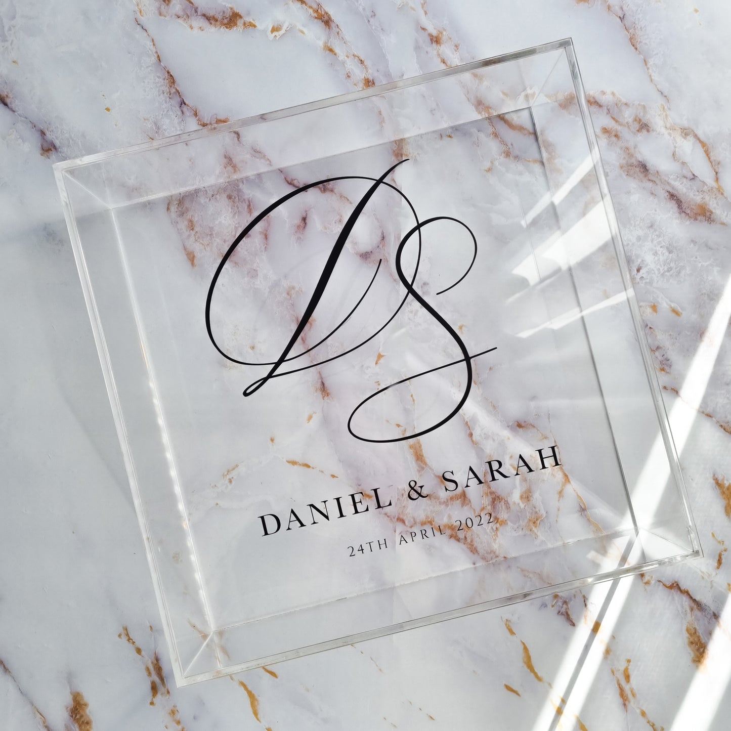 Acrylic Keepsake Box - Custom Design