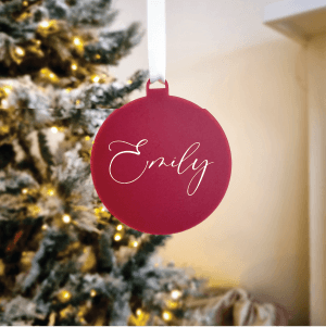 Personalised Name Bauble