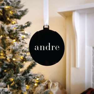 Personalised Name Bauble