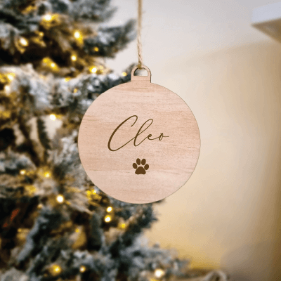 Personalised Name Bauble