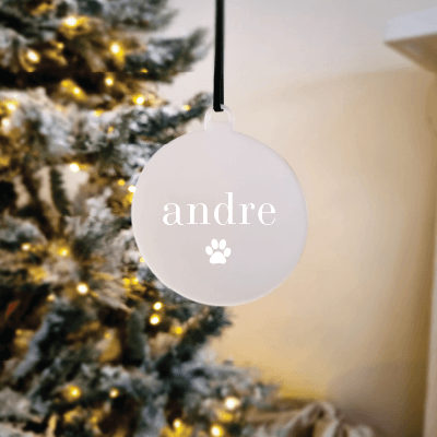 Personalised Name Bauble
