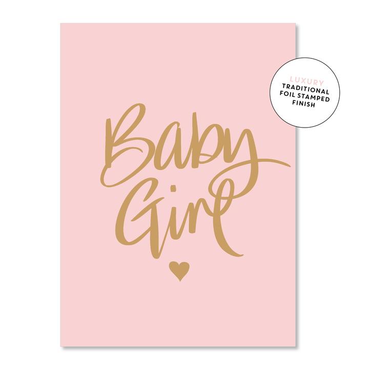 Baby Girl Card