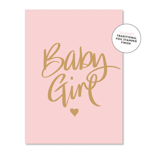 Baby Girl Card