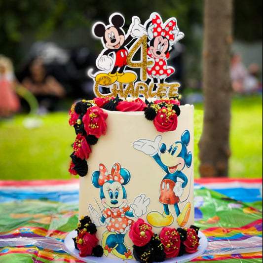 Mickey/Minnie Mouse Cake Topper
