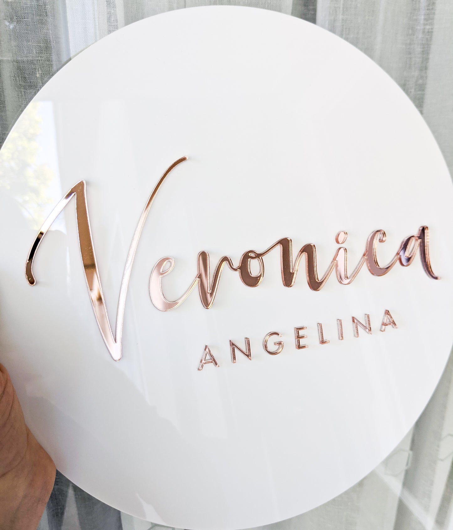 Name Plaque - Design 1