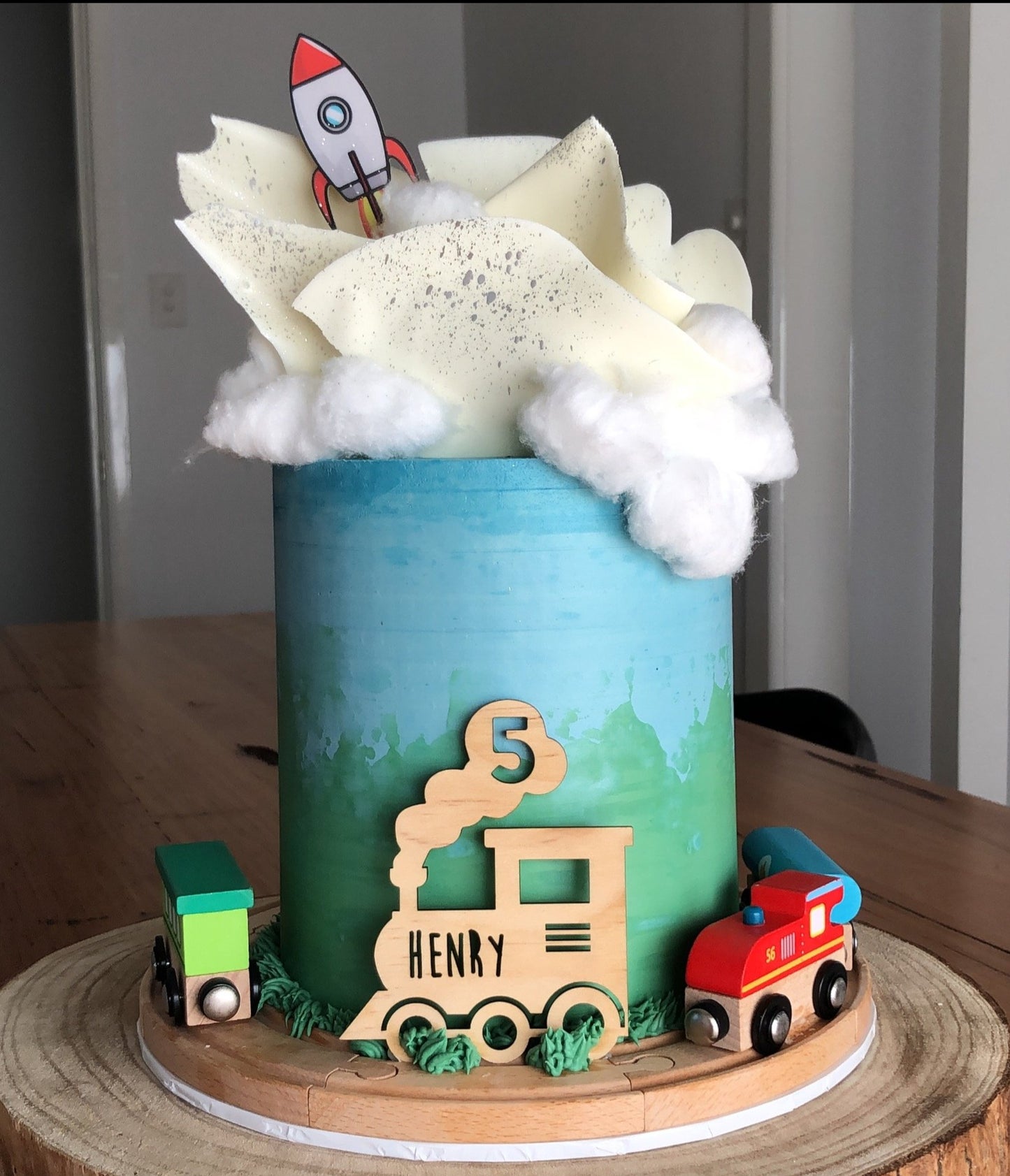 Train Cake Topper