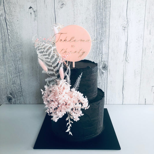 Name + Number Cake Topper