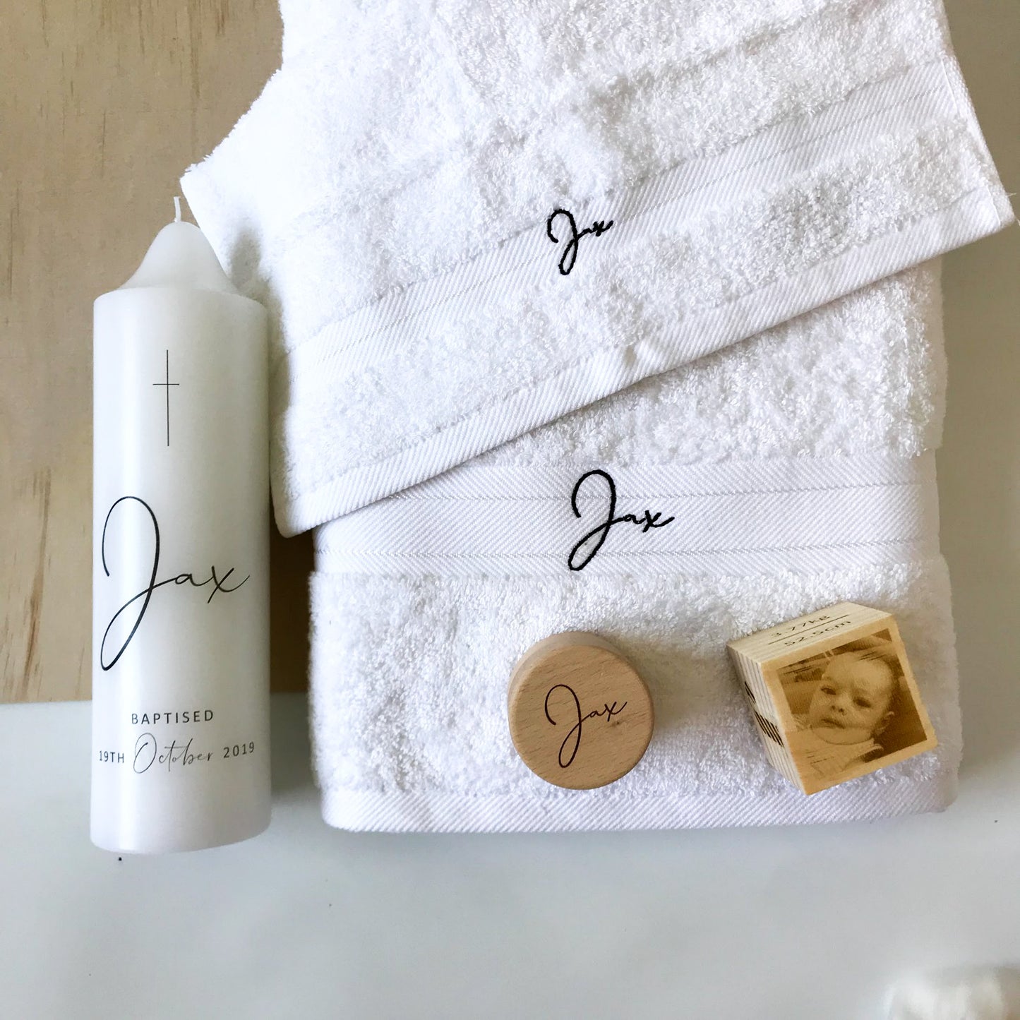 Embroidery set - Towel & Facewasher