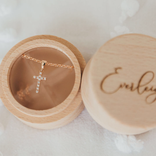 Custom Wooden Christening Package