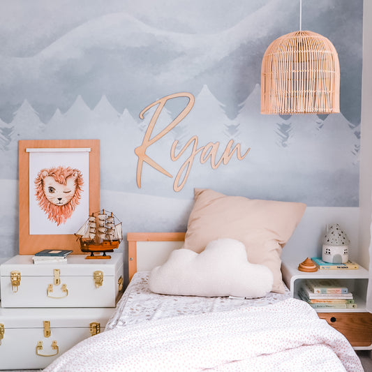 Name Cut Out - Multiple Fonts