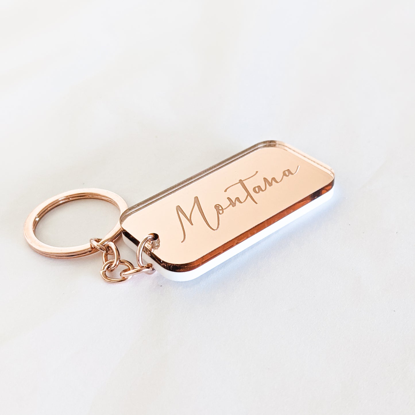 Two Tone Keyring