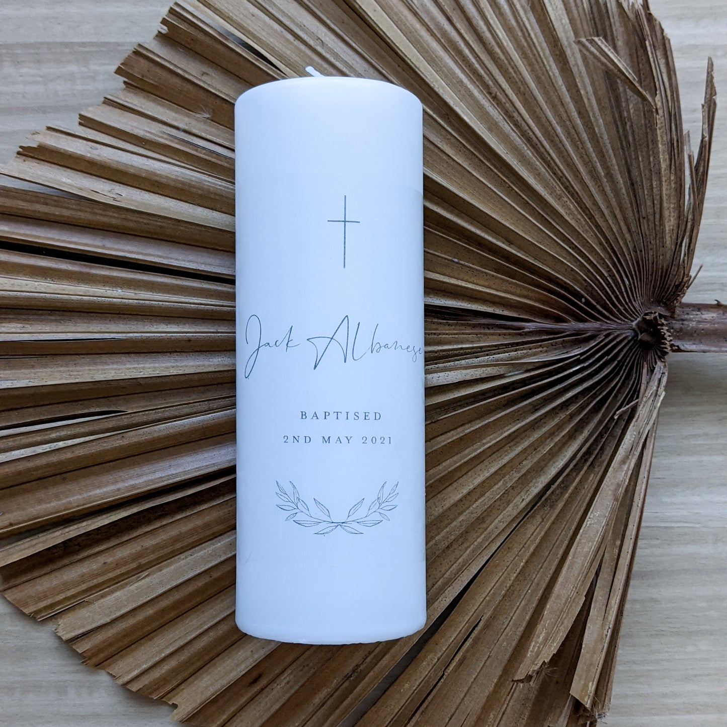 Custom Wooden Christening Package