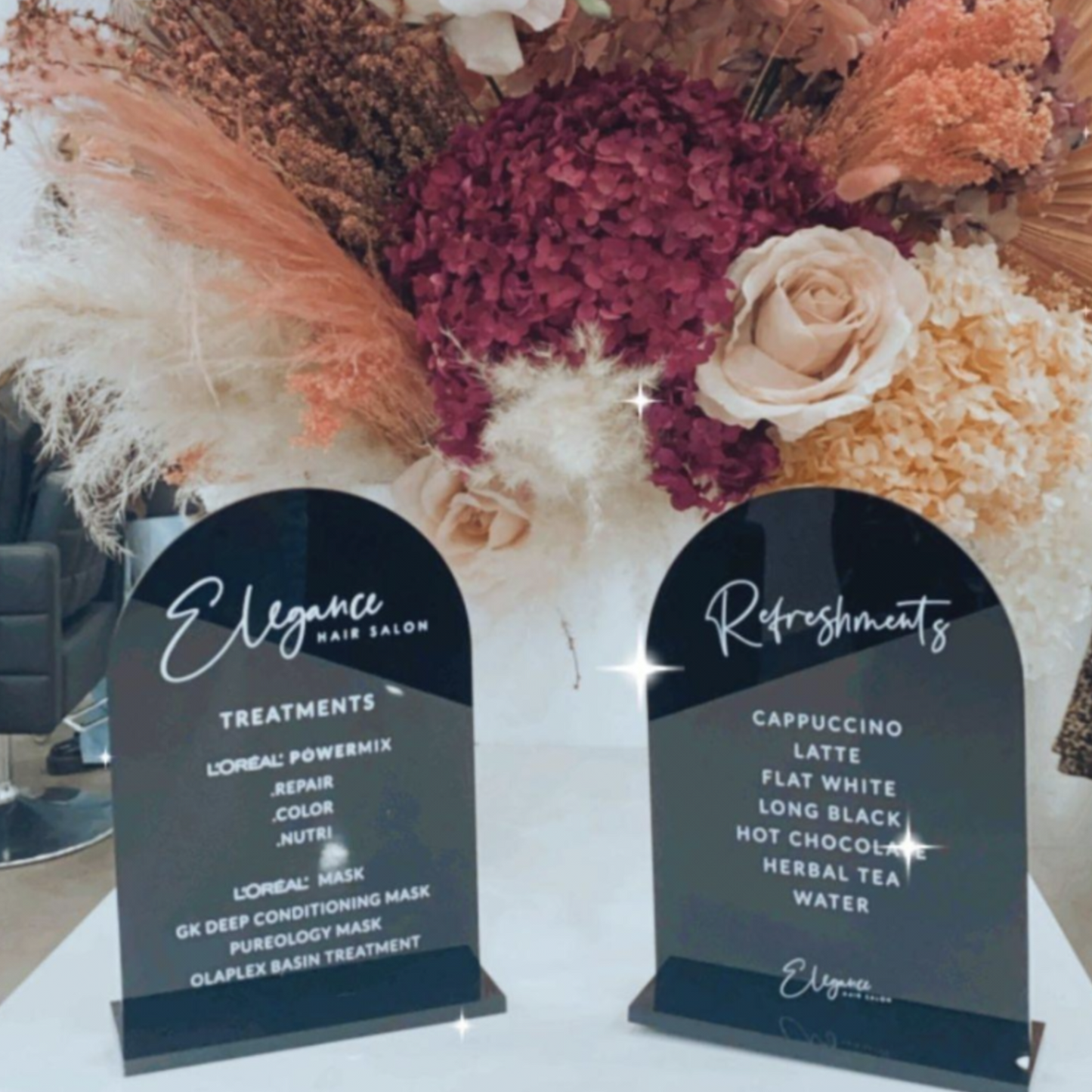 Arch Sign with Stand