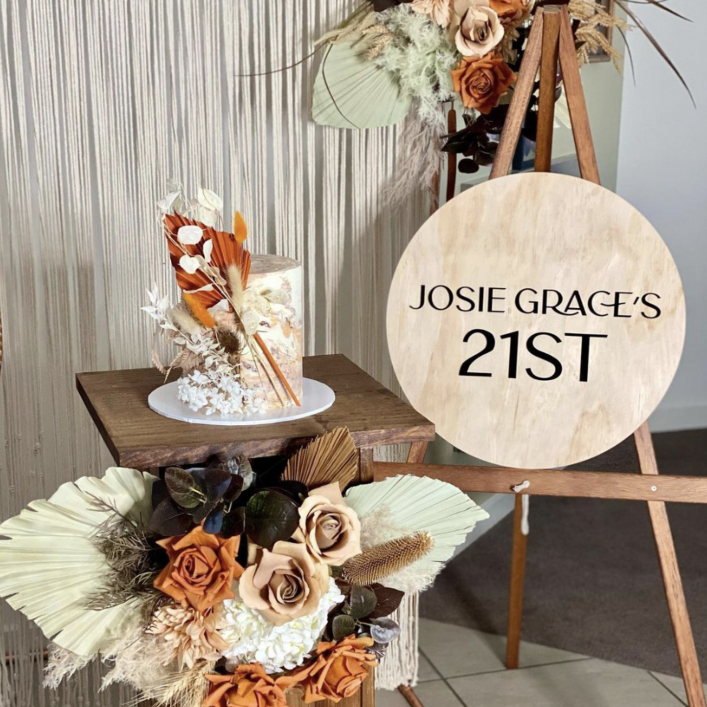 3D Round Sign - Design 4