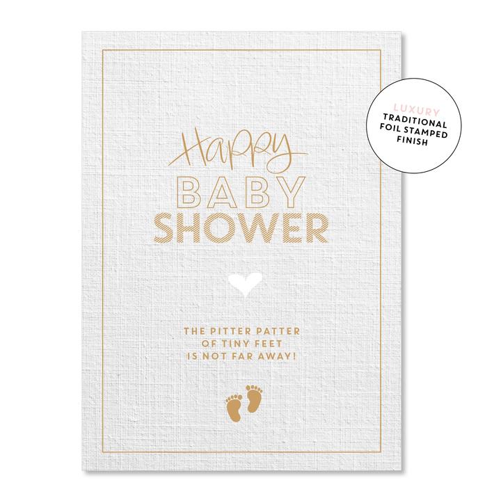Happy baby shower card
