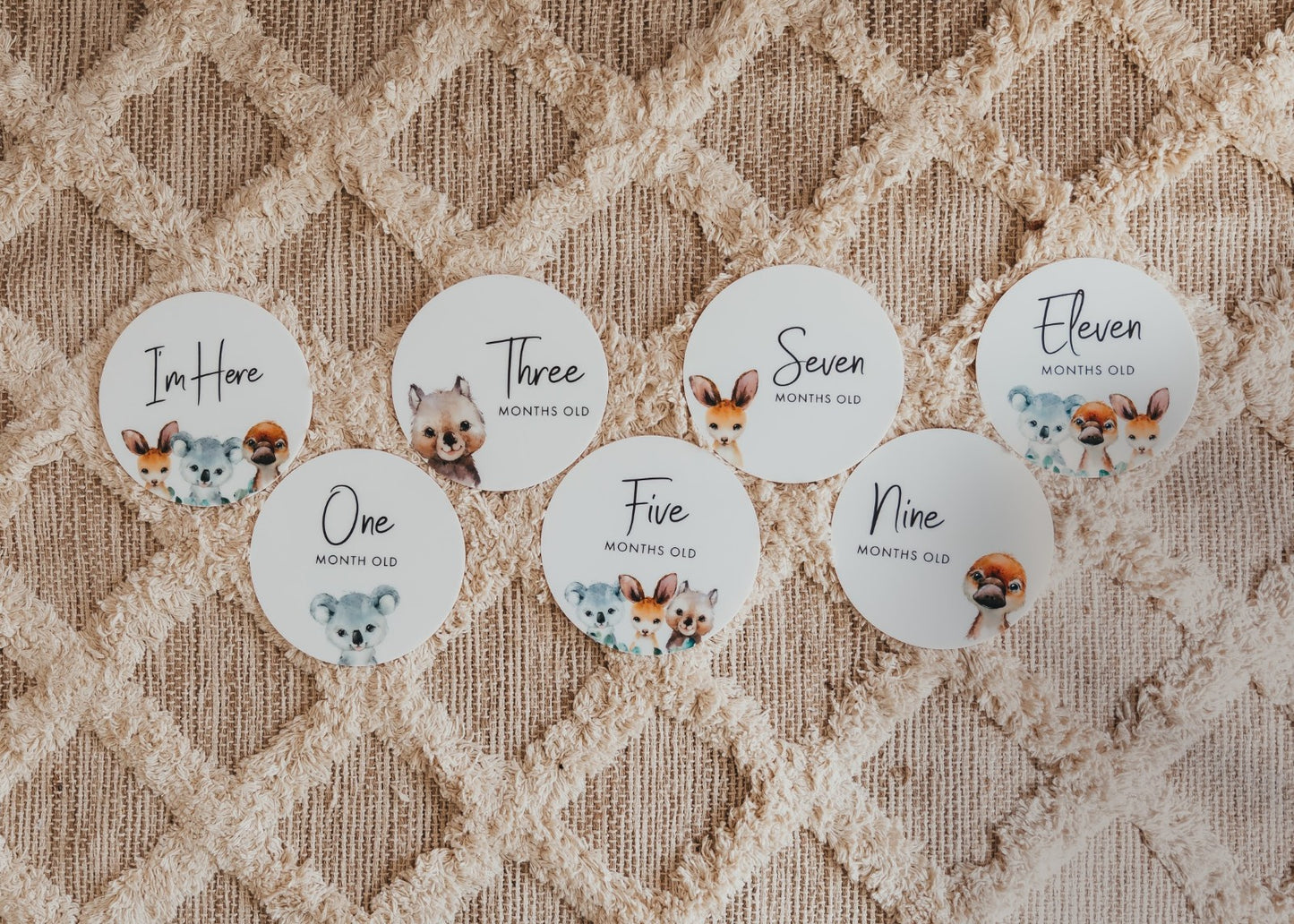 Aussie Animal Milestone Plaques
