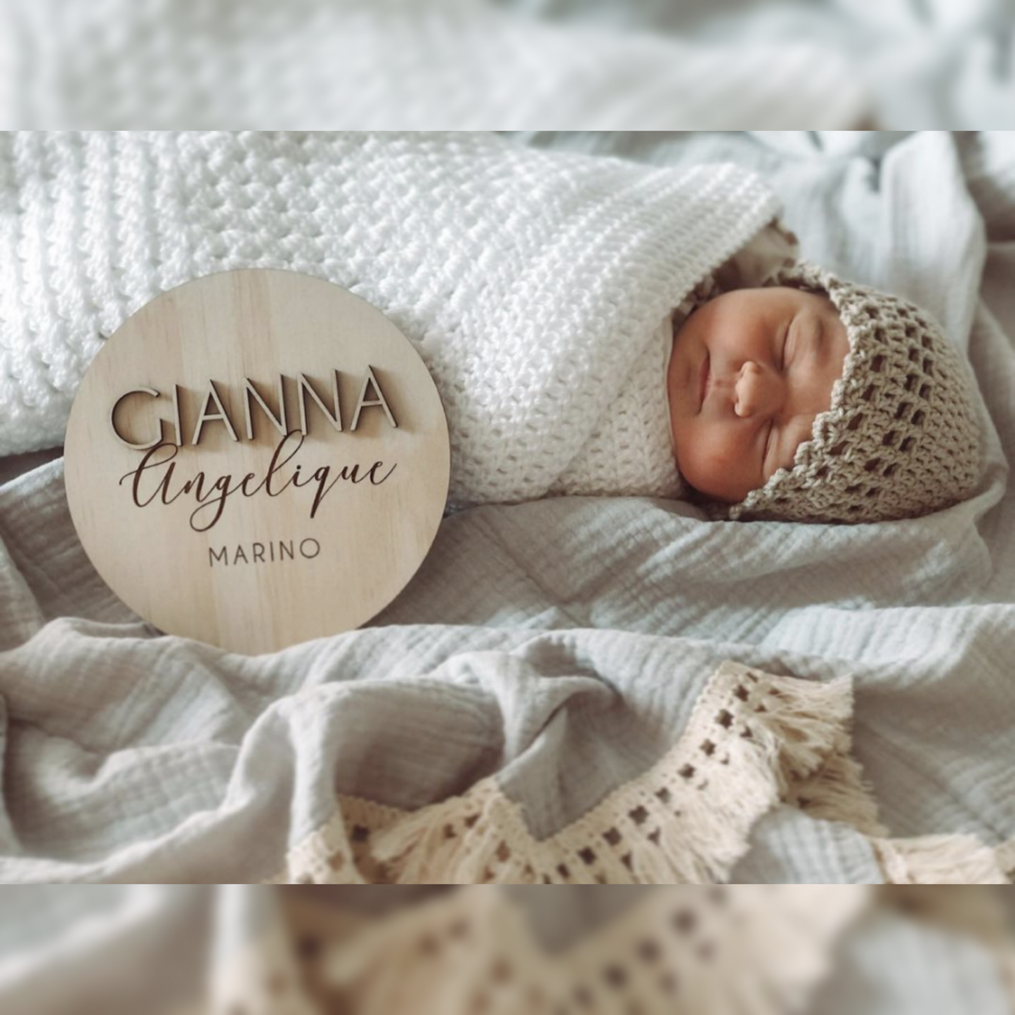 Birth Announcement - Design 1