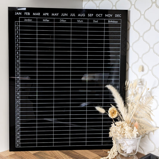 Monthly Family Calendar