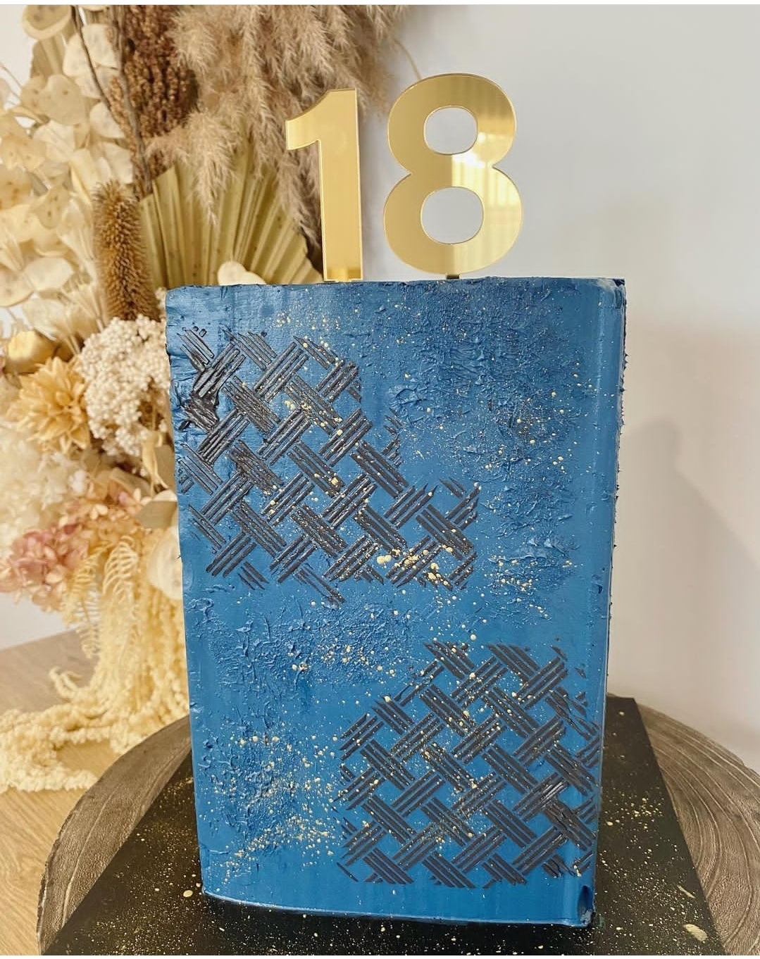 San Serif Single Digit Cake Topper