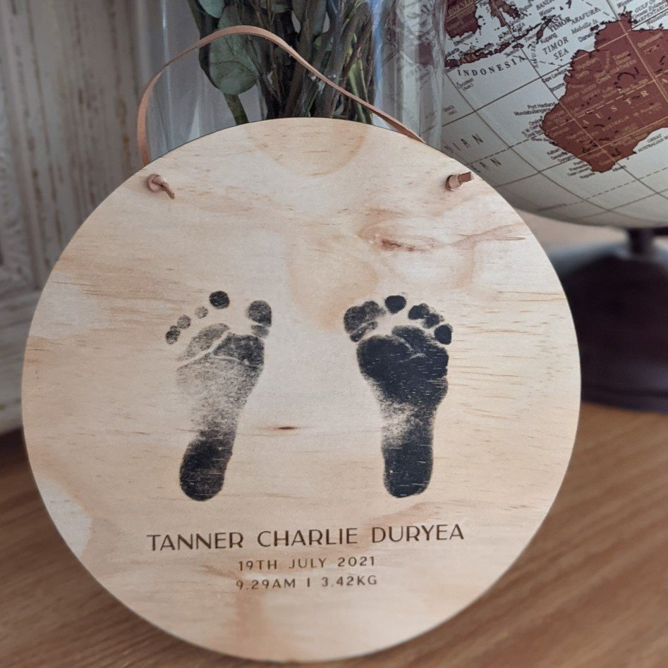 Inkless Handprint Plaque