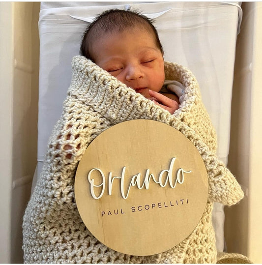Birth Announcement - Design 3