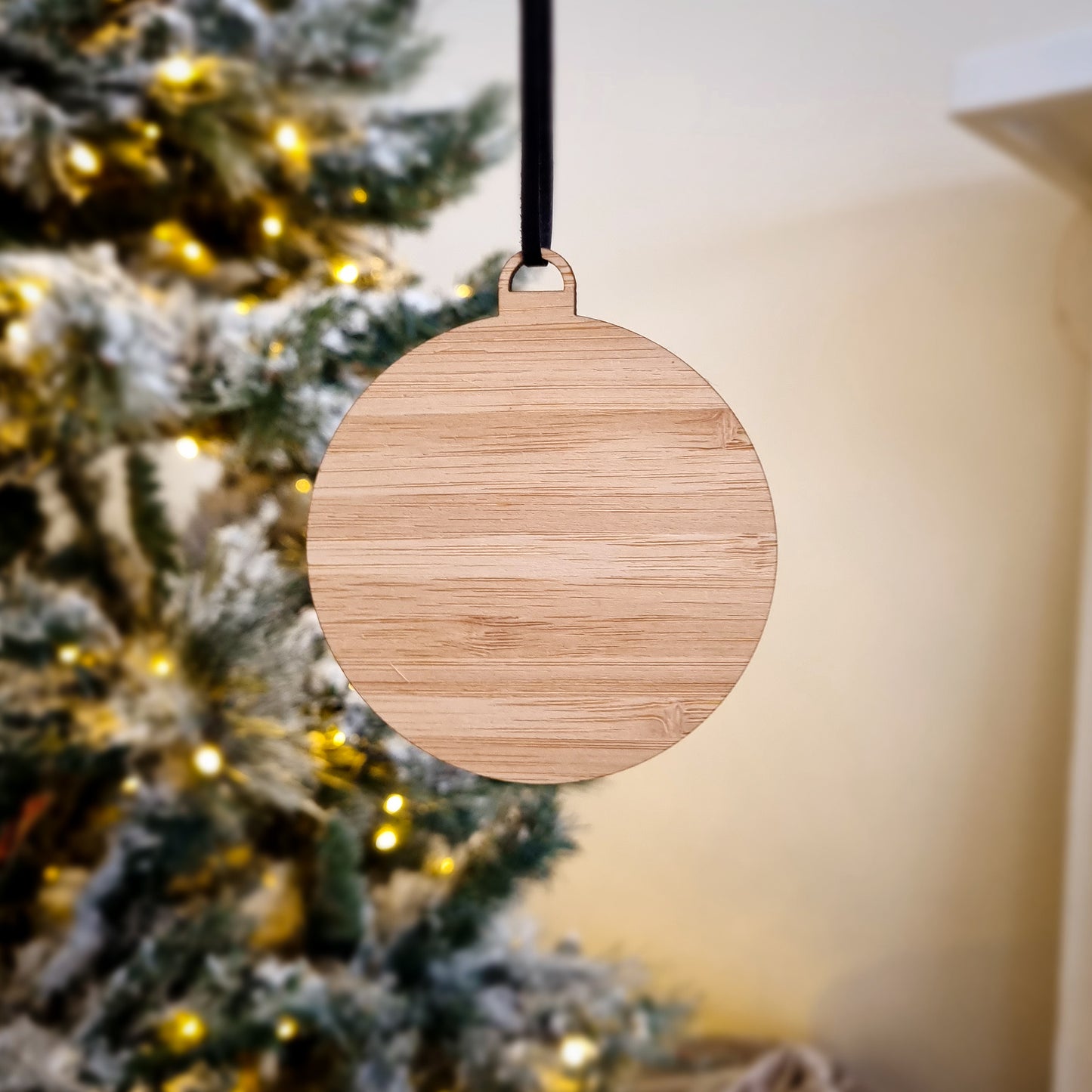2D Personalised Christmas Bauble