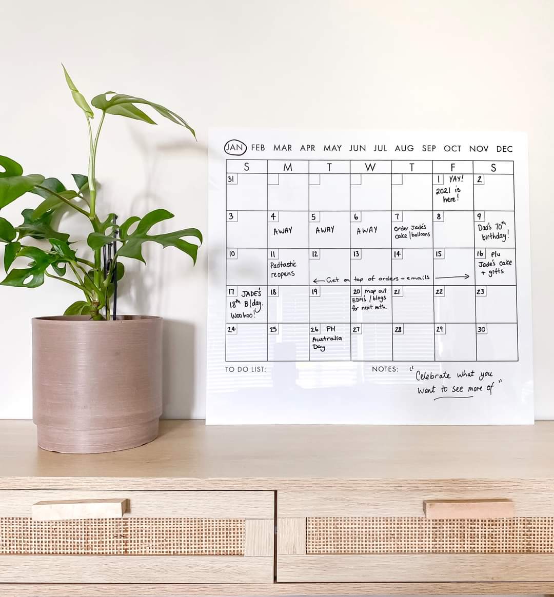 Monthly Calendar