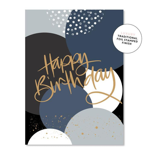 Happy Birthday Bubbles Card