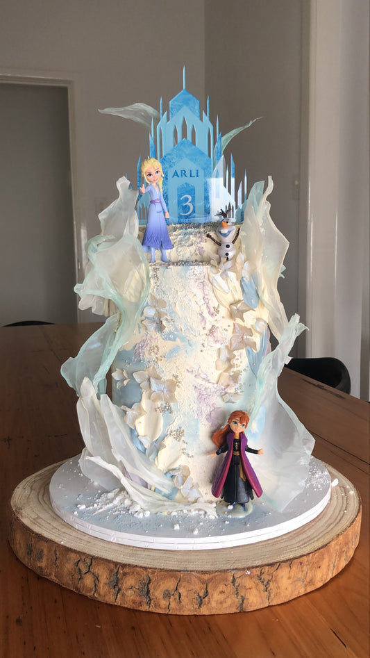 Frozen Castle Cake Topper