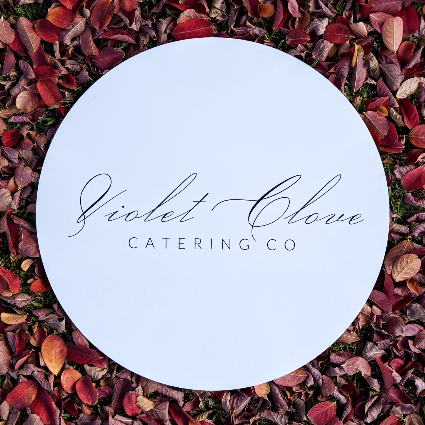 Round Custom Sign