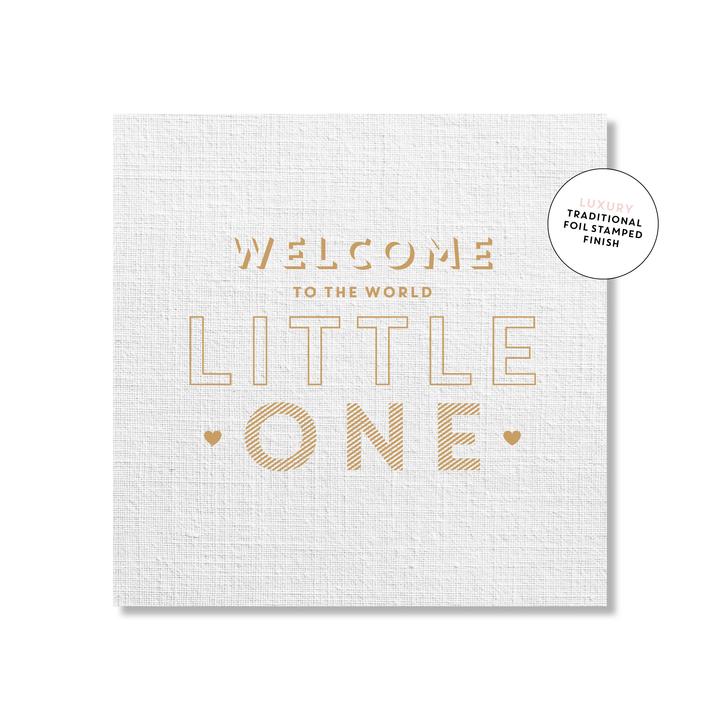 Welcome to the world Card